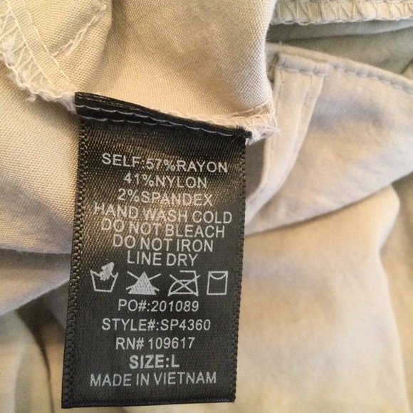 Shinestar Khaki Cargo Hiking Pants - Picture 7 of 12